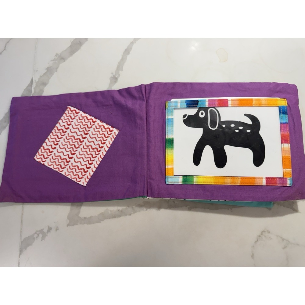 Lovevery Charmer Soft Book Baby Sensory Toy Montessori High Contrast Cards - Picture 2 of 6